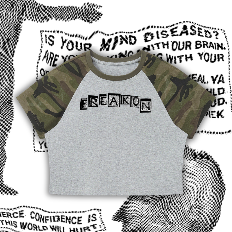 FREAK Camo Crop