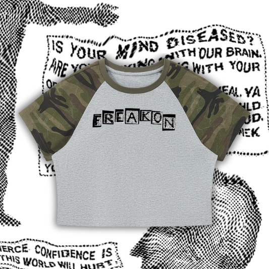 FREAK Camo Crop