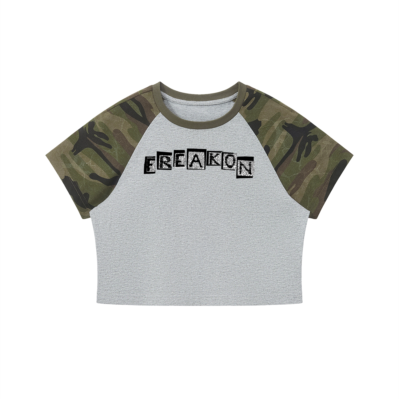FREAK Camo Crop
