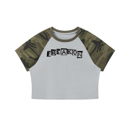 FREAK Camo Crop